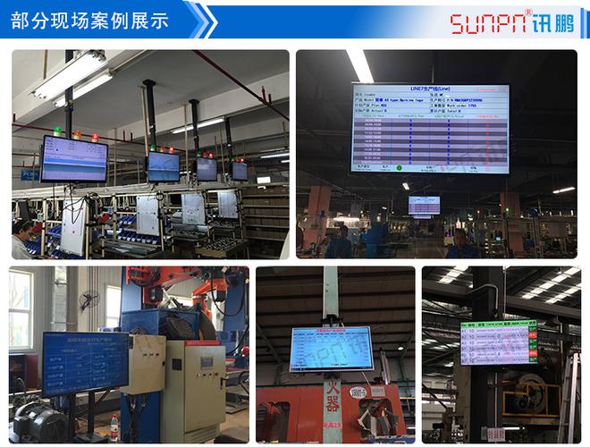 设备监控系统 sunpn讯鹏定制生产管理看板系统设备机台管理监控软件